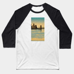 Egyptian Docks Baseball T-Shirt